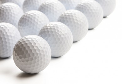 Set of golf balls