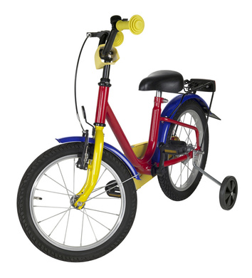 Multicoloured kids' bike 