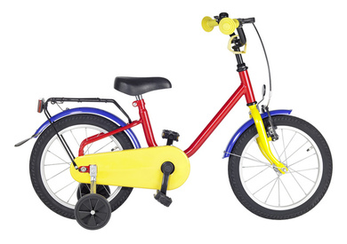 Multicoloured kids' bike 